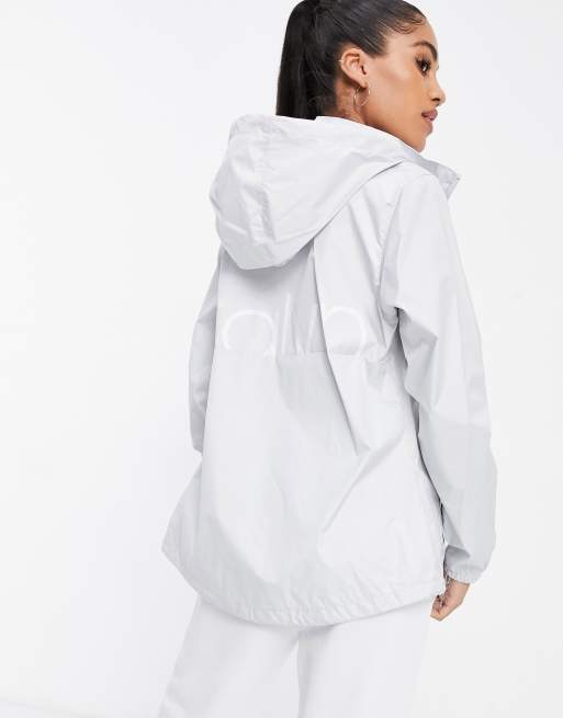 Calvin klein on sale white windbreaker