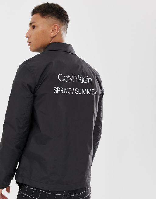 Calvin klein coach store jacket