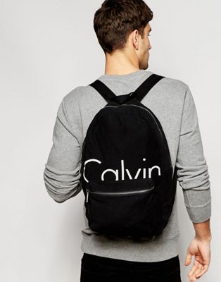 calvin klein backpack asos