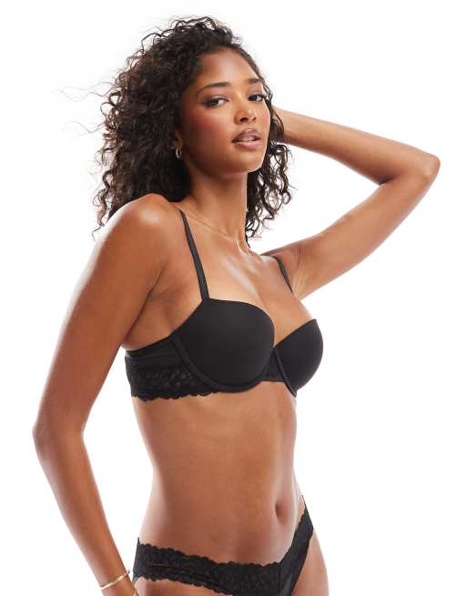 Calvin Klein Balconette Bra CK Attraction in BLACK ASOS