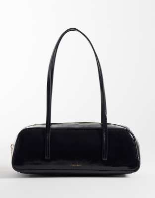 Balletto - Sac brillant à logo métallisé - Noir One Size