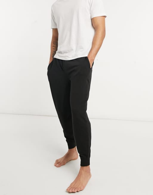 Calvin Klein barcode waistband sweatpants in black ASOS