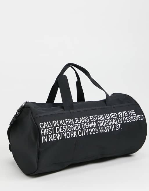 Calvin klein store barrel bag