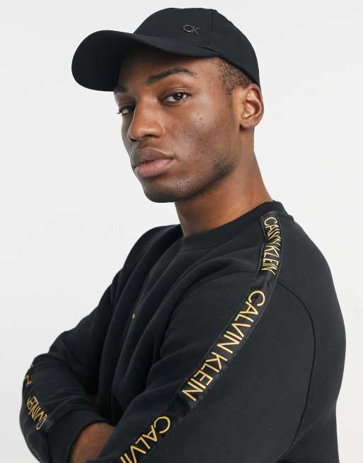 Bovenstaande vergeven Giftig Calvin Klein Baseball Cap in Black | ASOS