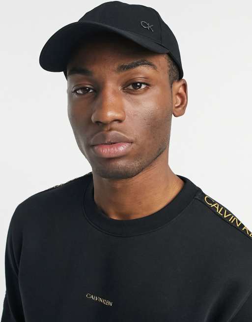 Black calvin klein outlet hat