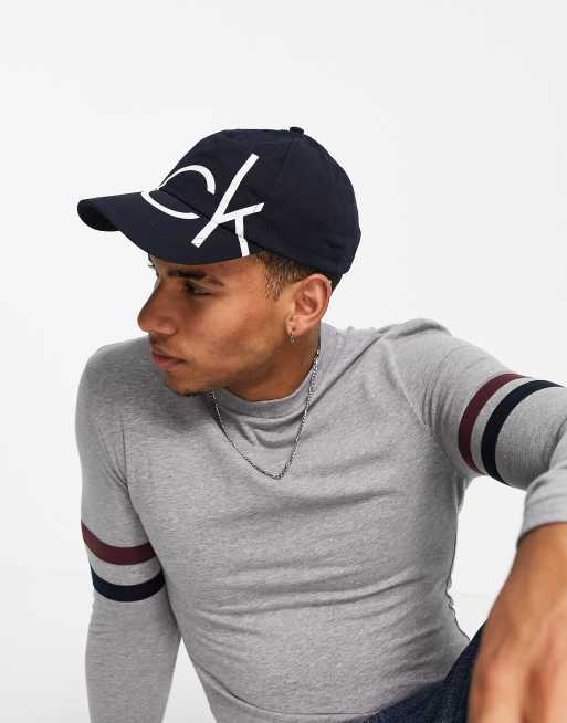 Klein Calvin in Cap Navy ASOS Baseball |