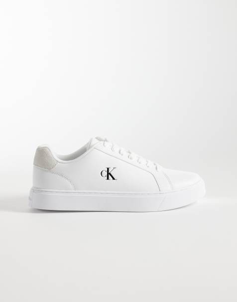 Calvin Klein - Baskets classiques avec semelle moulée - Blanc - view 1
