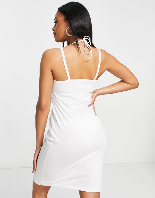 Calvin Klein – Biała sukienka plażowa | ASOS