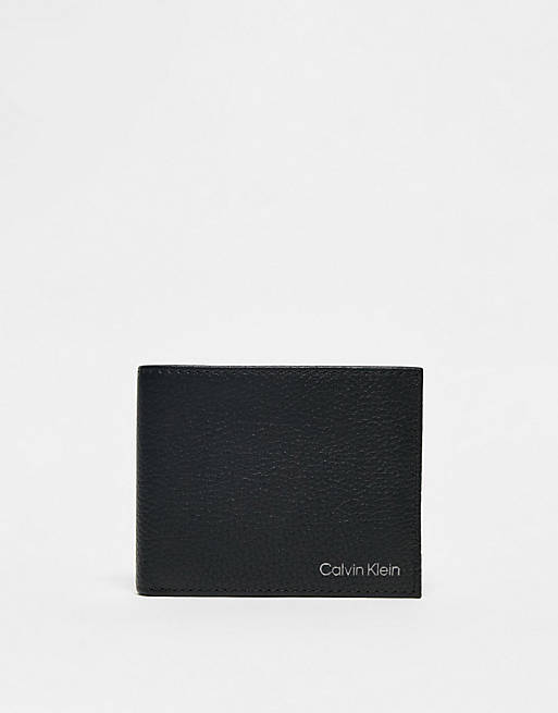Calvin Klein bifold wallet in black | ASOS