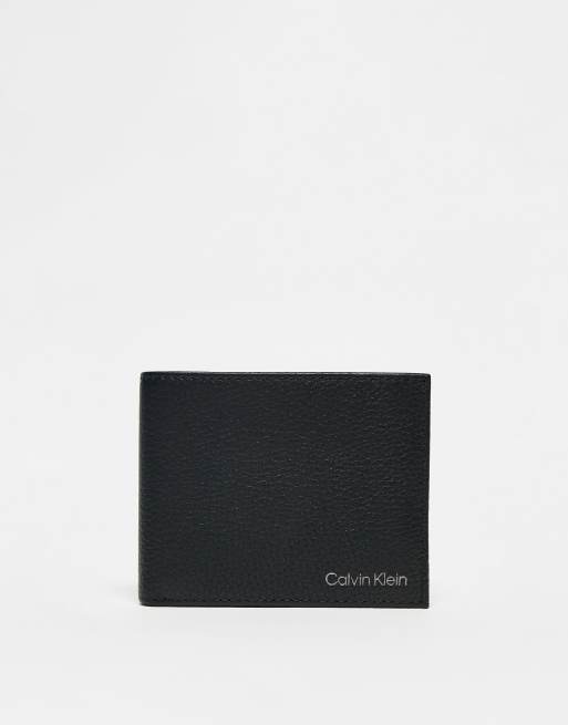 Calvin Klein bifold wallet in black | ASOS