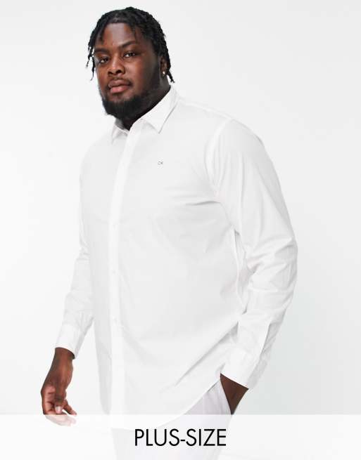 Big and tall shop white dress shirt