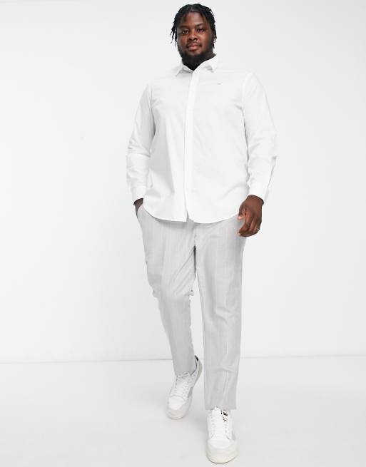 Calvin klein big and deals tall dress shirts