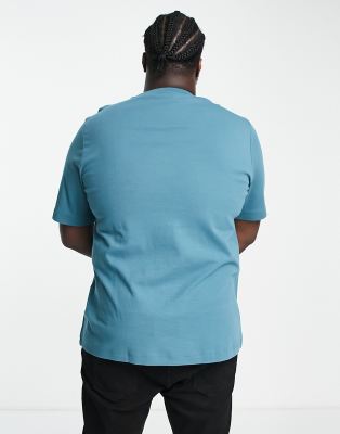 T-shirt blu in misto cotone con logo - Calvin Klein T-shirt donna  - immagine1
