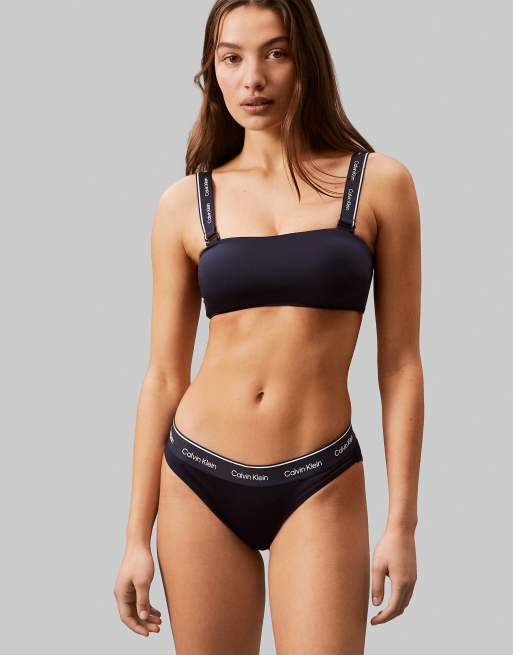 Calvin Klein Bikini bottoms - ck meta legacy in dark sapphire
