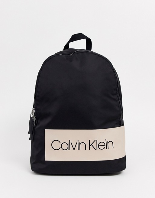 Calvin Klein black backpack