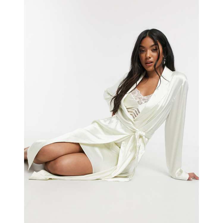 Calvin klein silk robe best sale