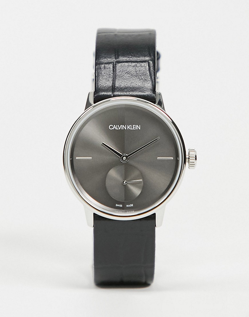Calvin Klein black strap watch