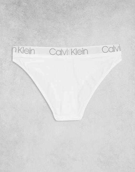 Calvin Klein Underwear HIGH WAIST 3 PACK - Briefs - black/white