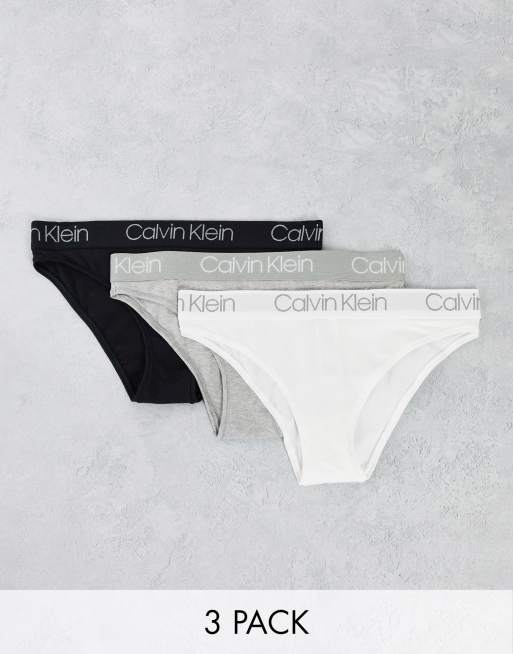 Calvin Klein Body Cotton 3 pack high leg tanga brief