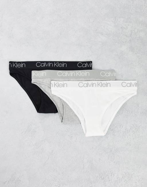 Body tanga high Calvin Klein Cotton brief ASOS | pack leg 3