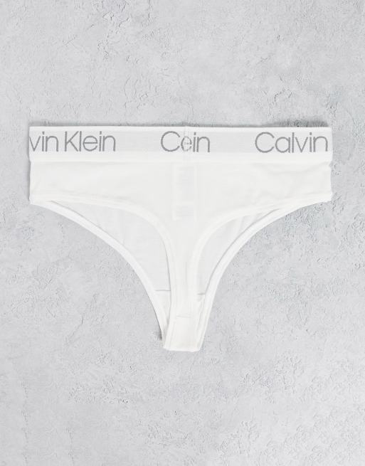  Calvin Klein Women`s Thongs 3 Pack (Black(QP2141-906