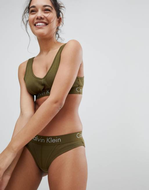 Calvin klein best sale body cotton bralette