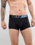 [Calvin Klein] Calvin Klein Bold Accent trunks-Black W28-31 BLACK