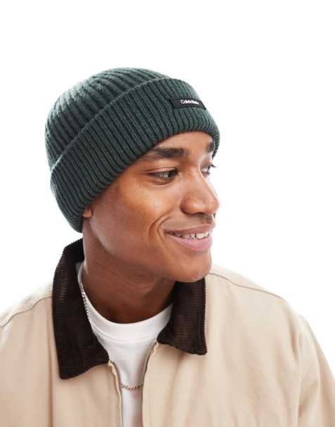 Calvin Klein - Bonnet de pêcheur - Vert foncé - view 1
