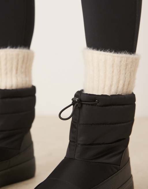 Calvin Klein - Bottes de neige à plateforme - Noir, 4 de 4