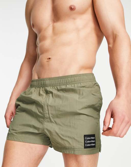 Calvin klein store khaki swim shorts