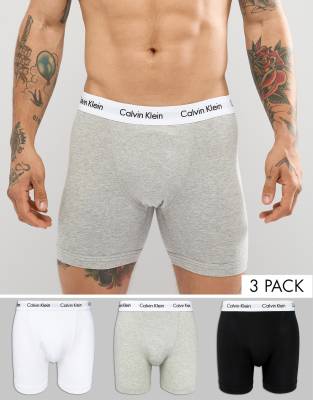 calvin klein boxer trunks 3 pack