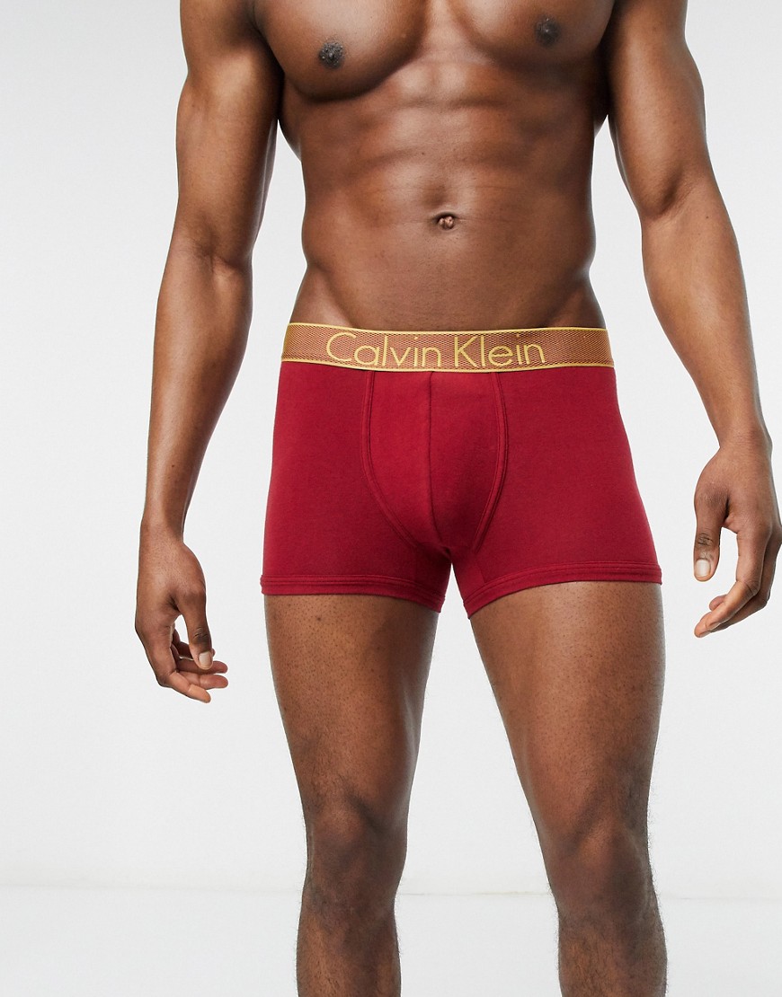 Calvin Klein - Boxershorts met lage taille in rood-Oranje