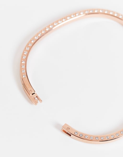 Calvin klein bracelet hot sale rose gold