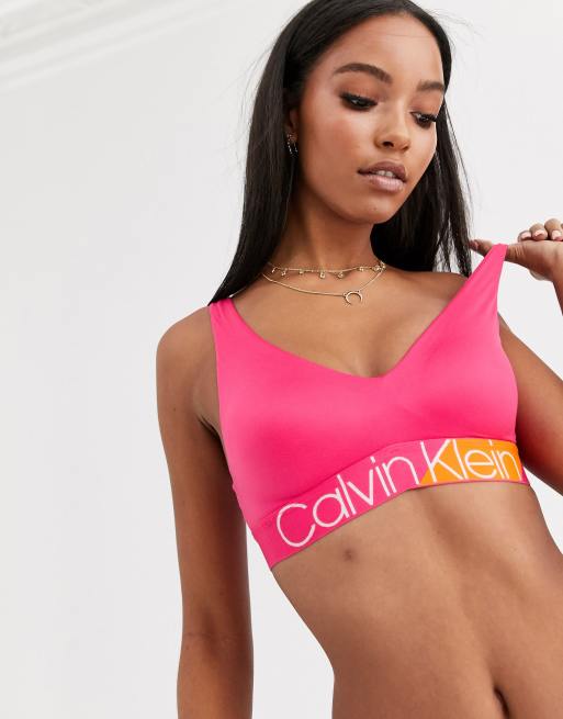 Brassiere calvin klein outlet rose