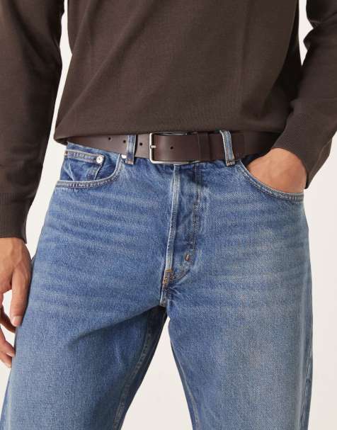 Calvin Klein - Brunt bælte med spænde - view 1
