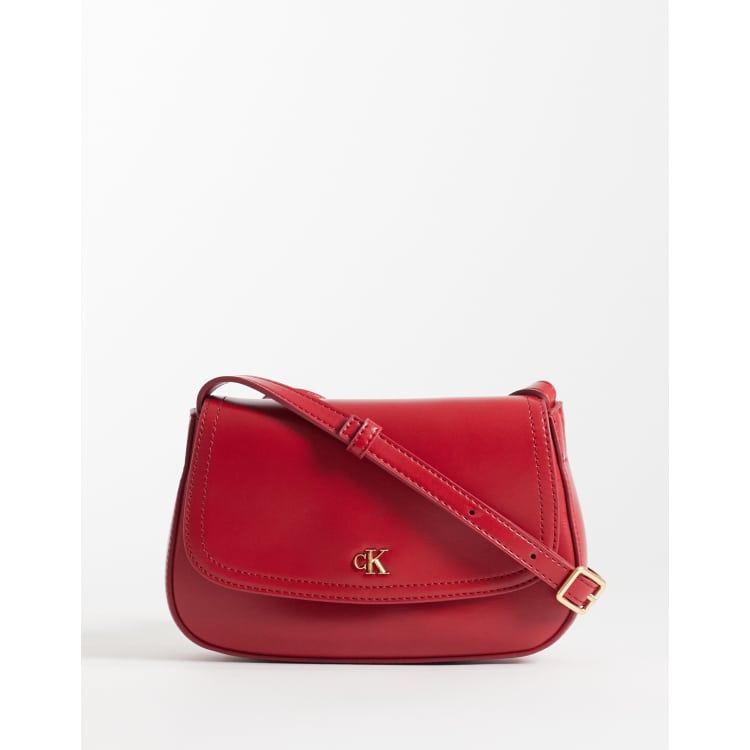 Calvin Klein camera bag in red | ASOS