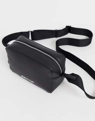 calvin klein camera bag with wide strap