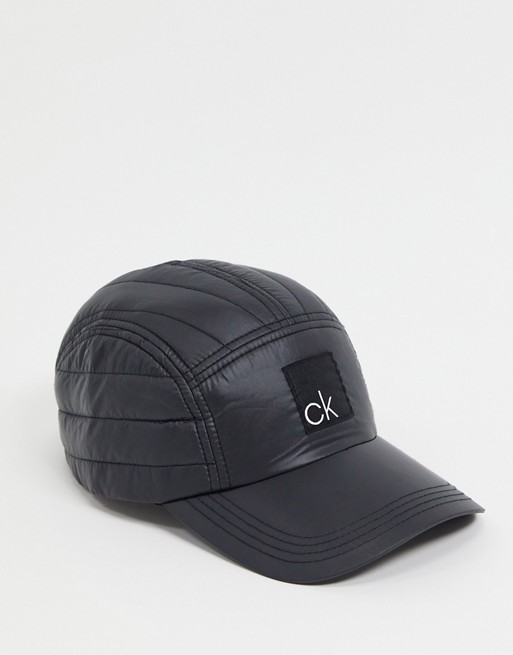 Calvin Klein camp cap in black