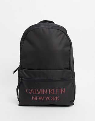 Marques de designers Calvin Klein - Campus - Sac à dos - Noir