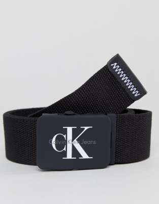 calvin klein plaque belt