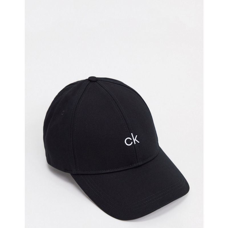 Designer  Calvin Klein - Cappello con visiera nero con logo al centro