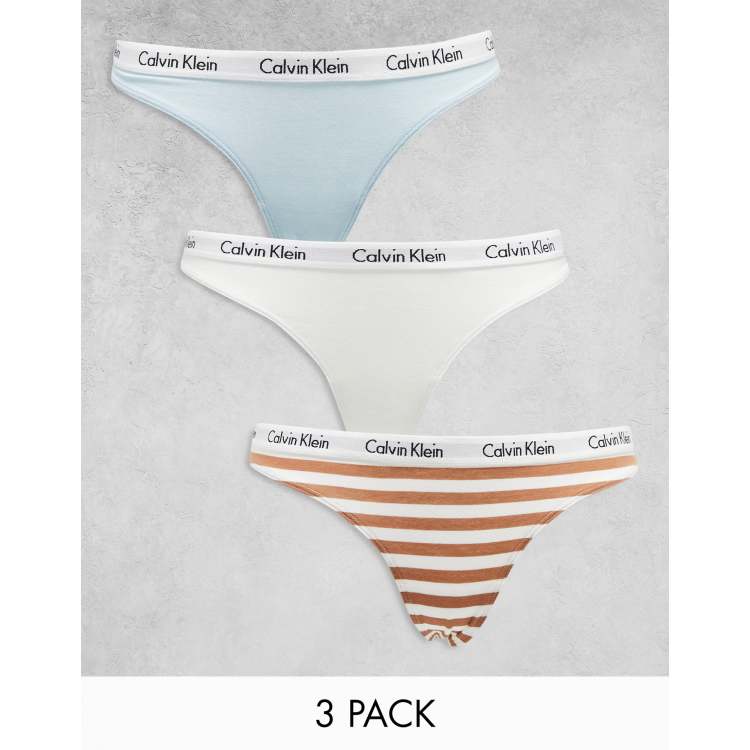 calvin klein modern thong 3 pack