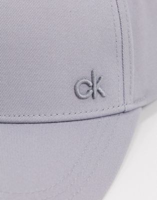 Homme Calvin Klein - Casquette avec logo sur le côté - Gris