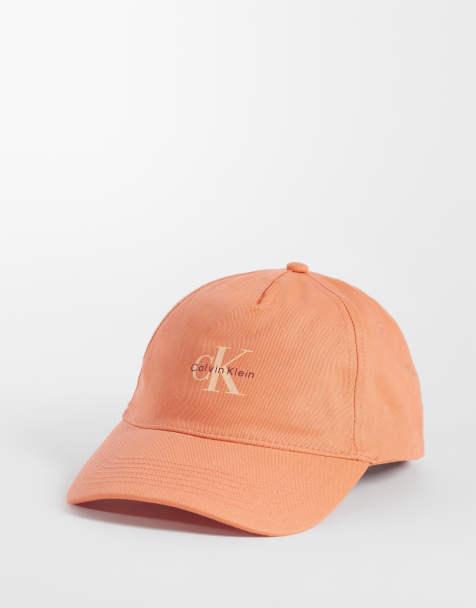 Calvin Klein - Casquette de baseball à logo monogramme - Orange - view 1