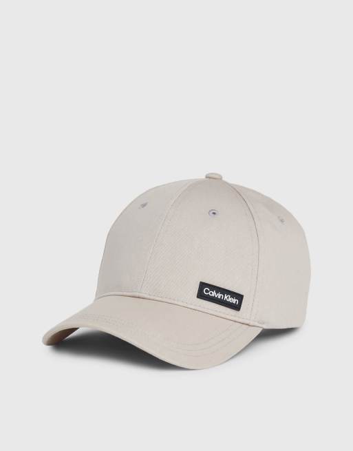 Calvin Klein - Casquette en sergé - Argile fraîche
