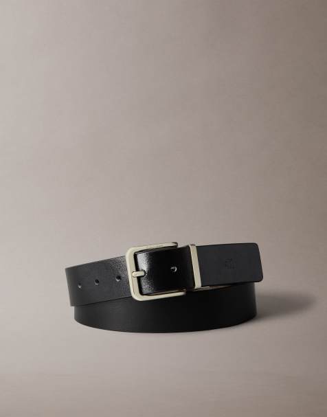 Calvin Klein casual belt in black - view 1