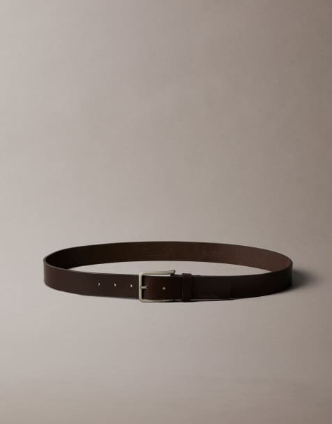 Calvin Klein - Ceinture à boucle - Marron - view 1