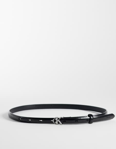 Calvin Klein - Ceinture à boucle ronde 15mm - Noir - view 1