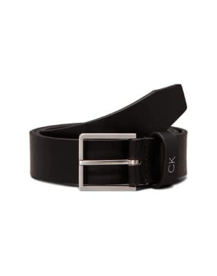 Calvin Klein - Ceinture habillée 3,5 cm - Noir