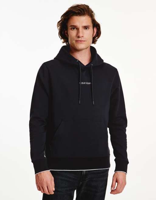 center ASOS logo Klein in | hoodie Calvin black